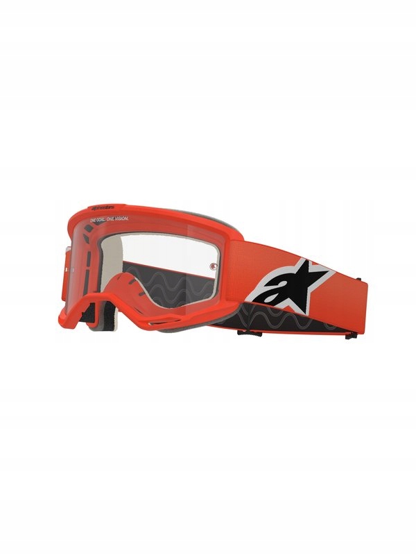 Gogle Na Crossa Alpinestars Vision 5 Corp Orange/clear 5101725-430