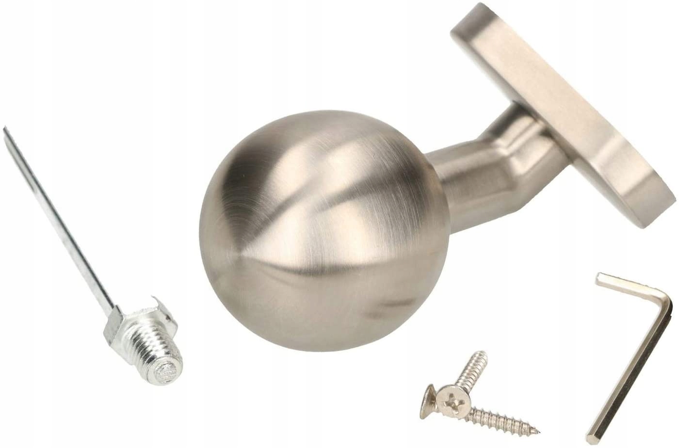 GAŁKA STAŁA DO DRZWI STAL NIERDZEWNA INOX POCHWYT Kolor chrom