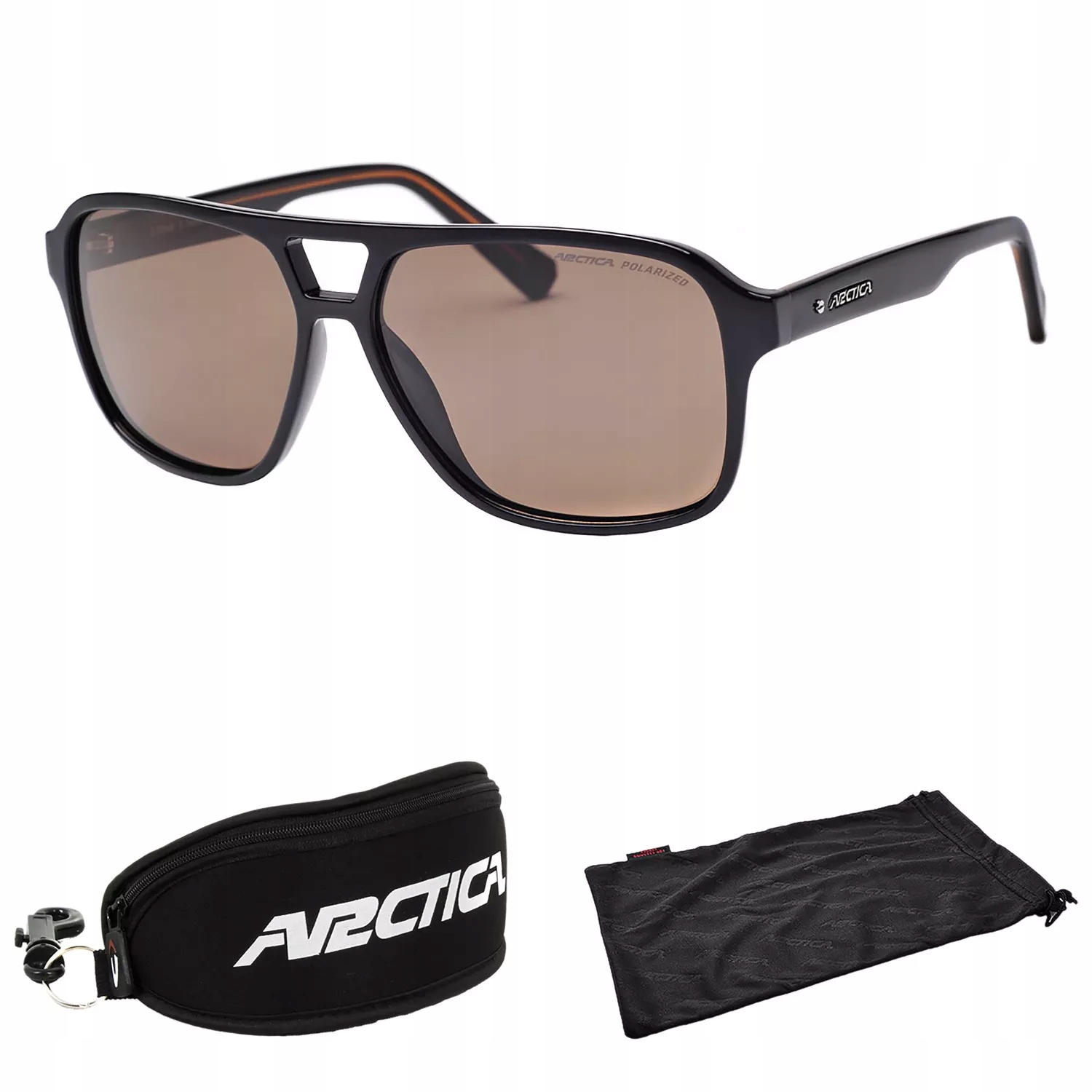 Arctica S348A Stone Polarizační sluneční brýle černé
