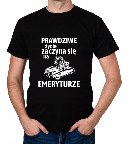 

koszulka Dla Emeryta Emerytki