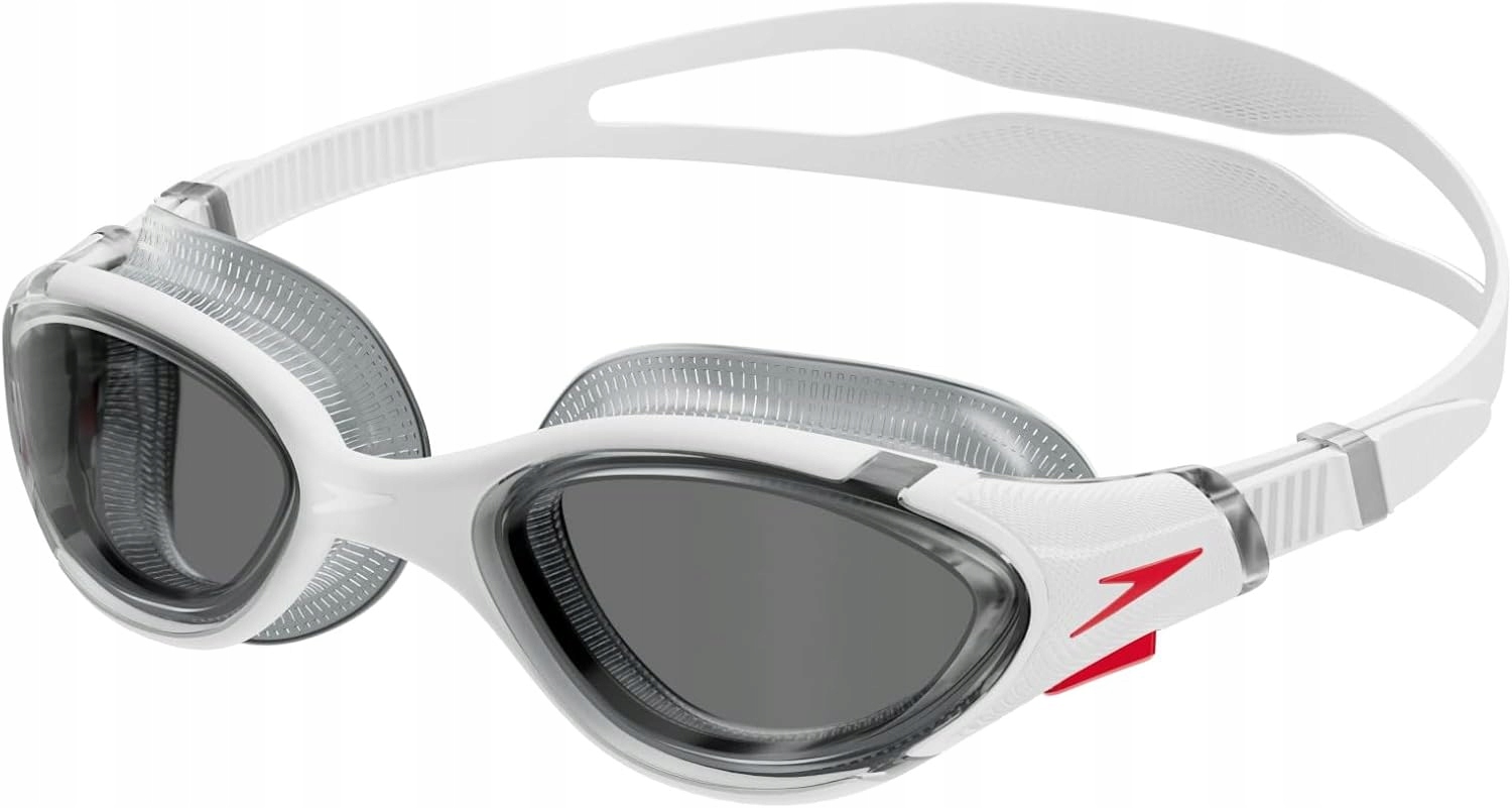 Unisex Plavecké Brýle Elastické Anti-fog Uv Bílé