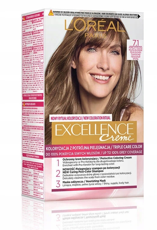 

L'Oreal Excellence Farba Do Włosów 7.1