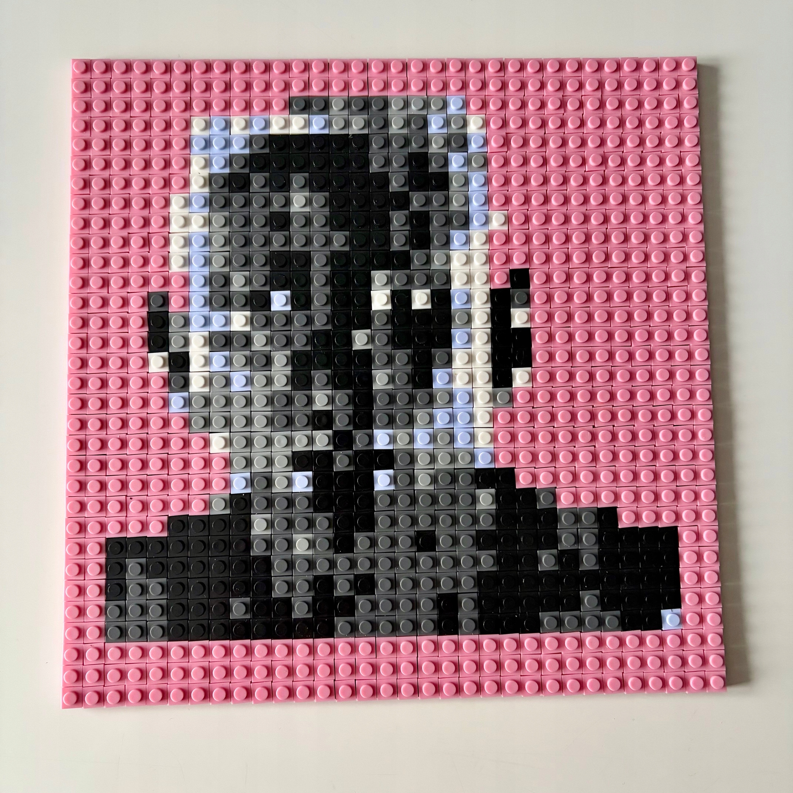 Mozaika z pixelartových kostek Sada Tyler The Creator Igor Dárek 32x32