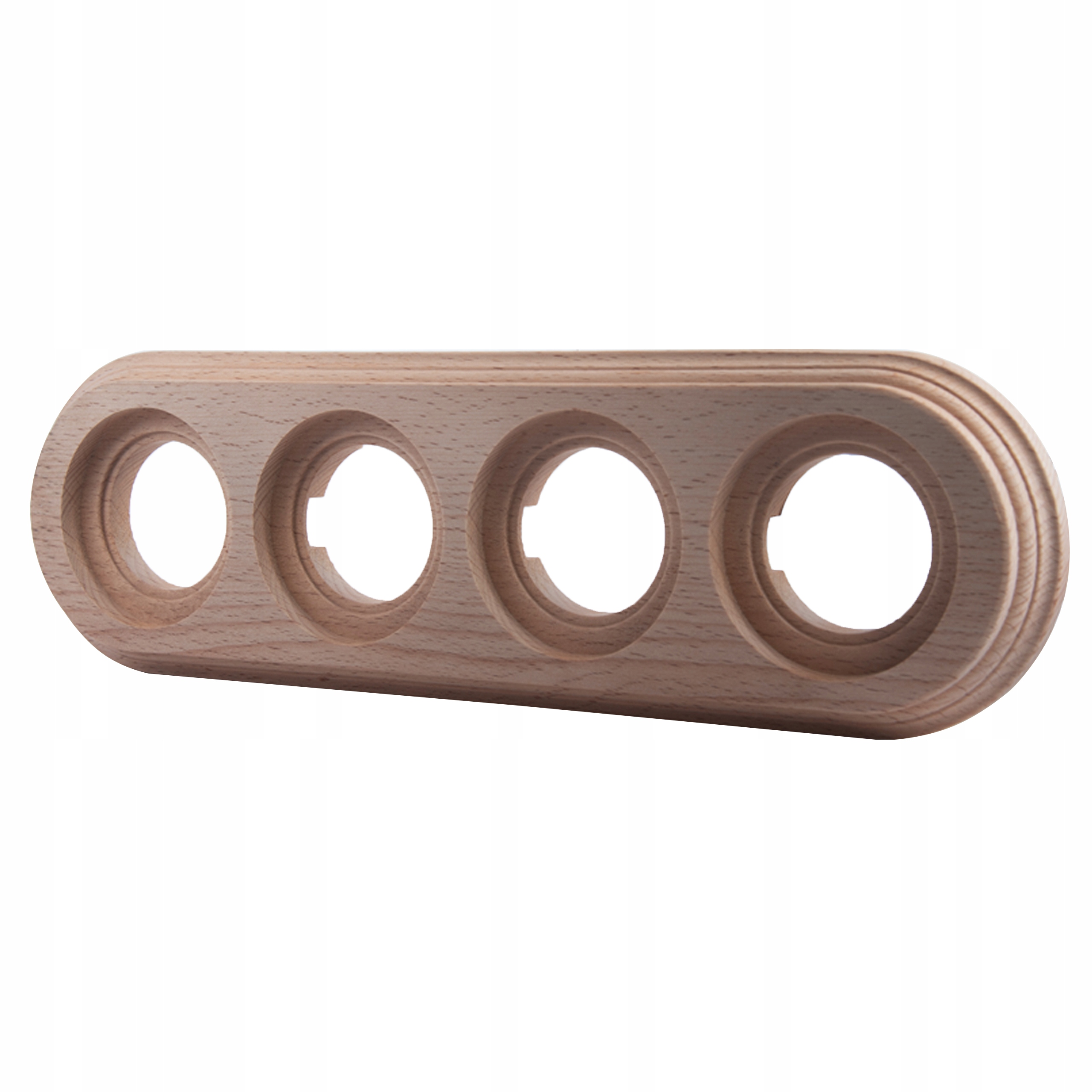 Dřevěný Rámeček Čtyřnásobný Na Omítku Natural