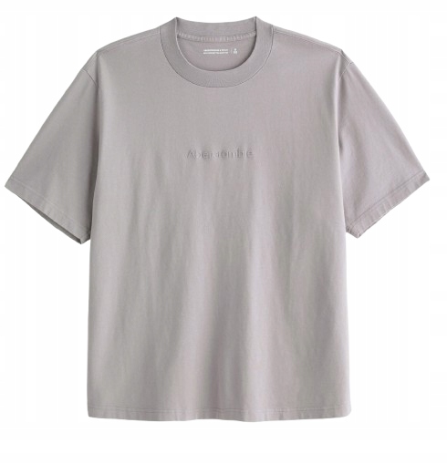 tričko Abercrombie&Fitch tričko L/XL heavyweight šedá