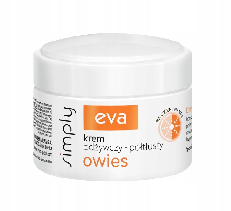 EVA SIMPLY KREM ODŻYWCZY Z OWSEM 50 ML