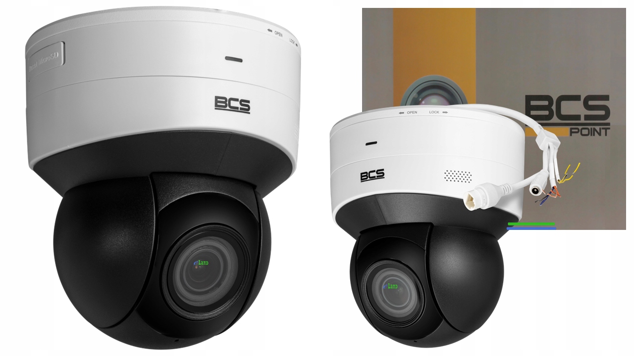 Kamera Ip obrotowa BCS-P-SIP155SR3-Ai2 5MPx, motozoom, IR30m, SkyLight