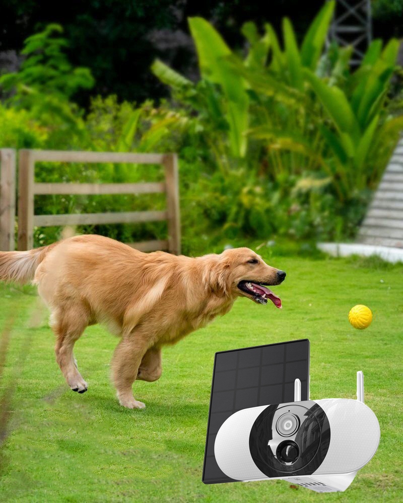 KAMERA IP SMART SOLARNA ZEWNĘTRZNA WIFI 3MPX BEZPRZEWODOWA 13500mAh Kod producenta ieGeek ZS-GX5S 2K KAMERA IP