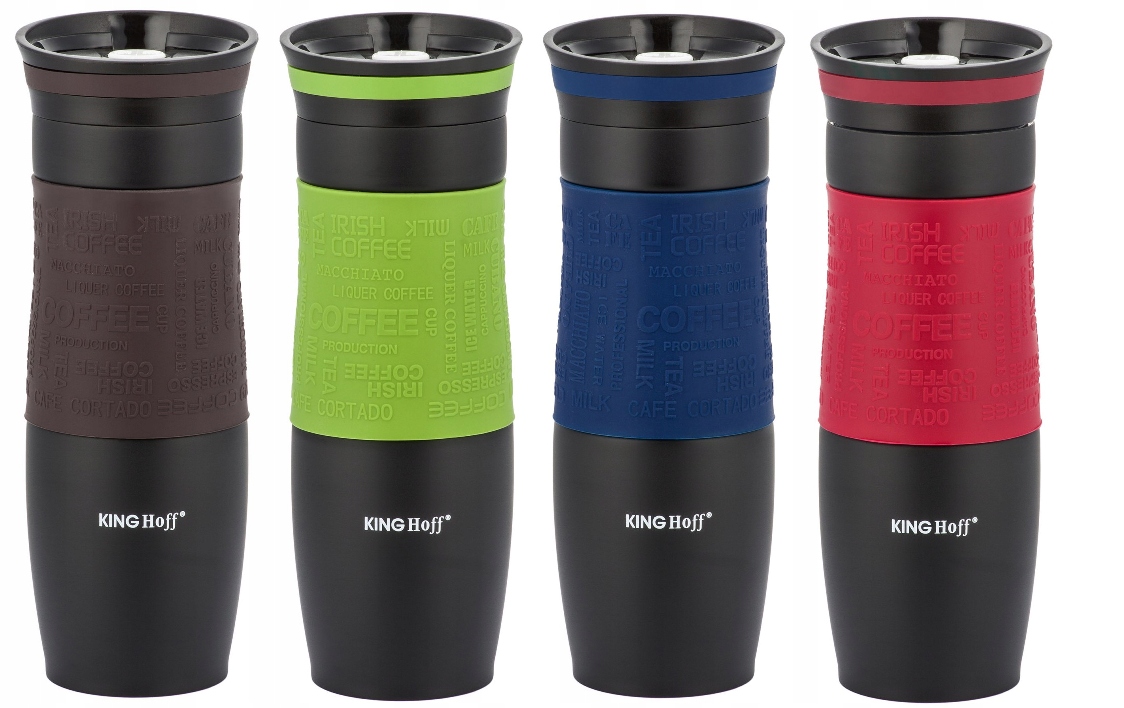 KUBEK TERMICZNY TERMOS BIDON STAL NIERDZEWNA 500ml Marka Kinghoff