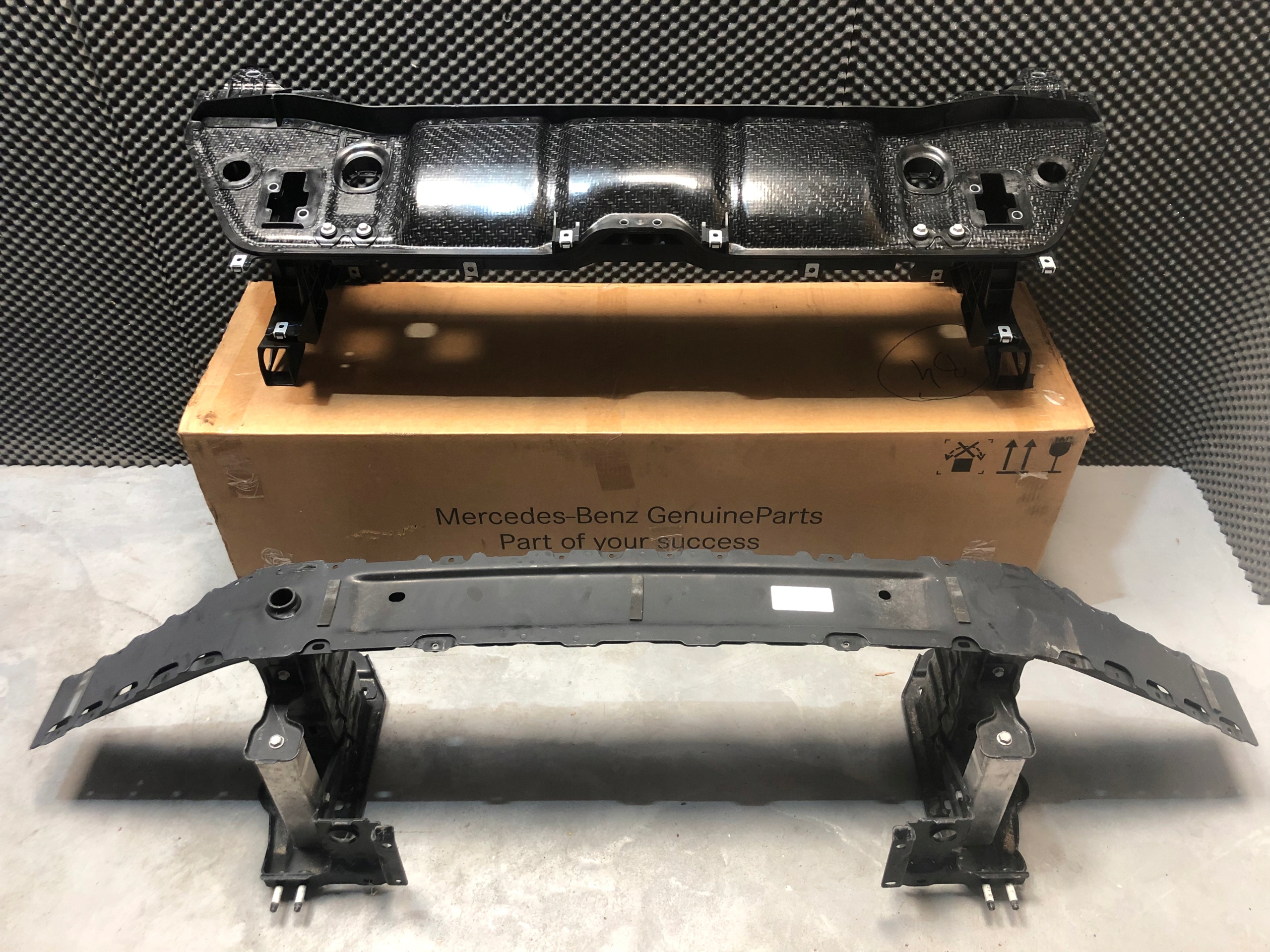 mercedes gle pas przedni nowy + belka