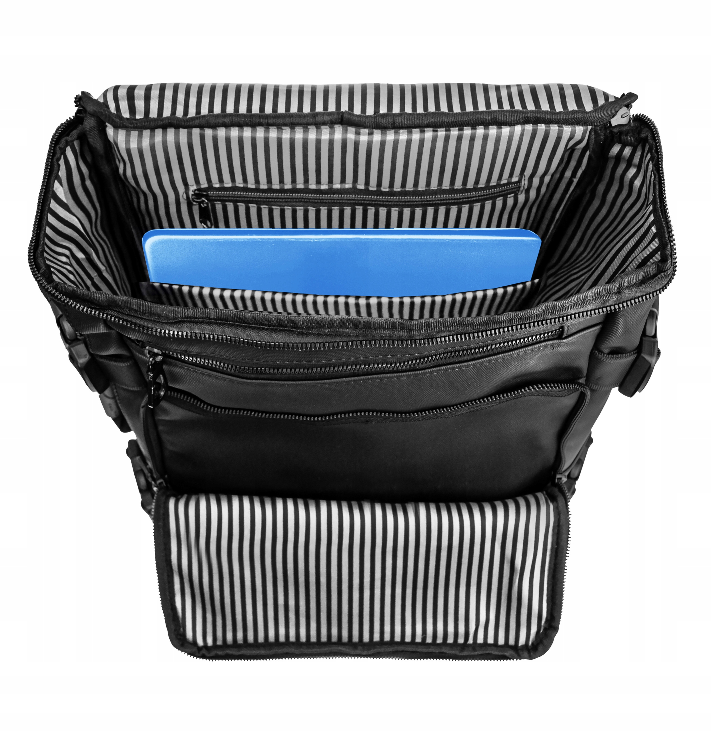 PLECAK DO SAMOLOTU PODRÓŻNY BAGAŻ PODRĘCZNY TORBA PODRÓŻNA MAŁA 3W1 CZARNY Model AZ-0102