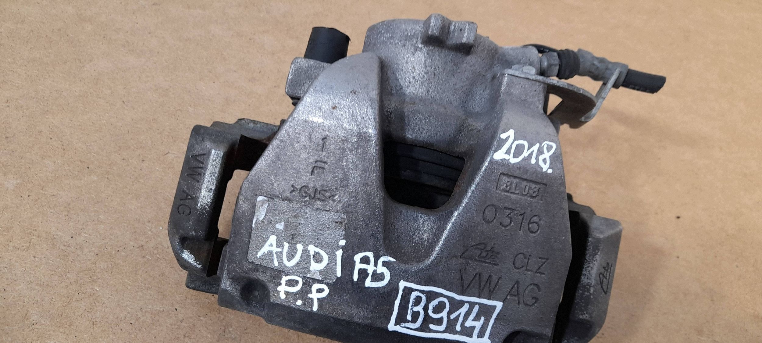 Audi A4 S4 B9 caliper brake front right CLZ0316 (B914)