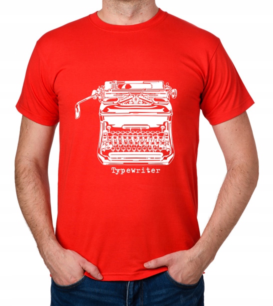 

koszulka Typewriter prezent