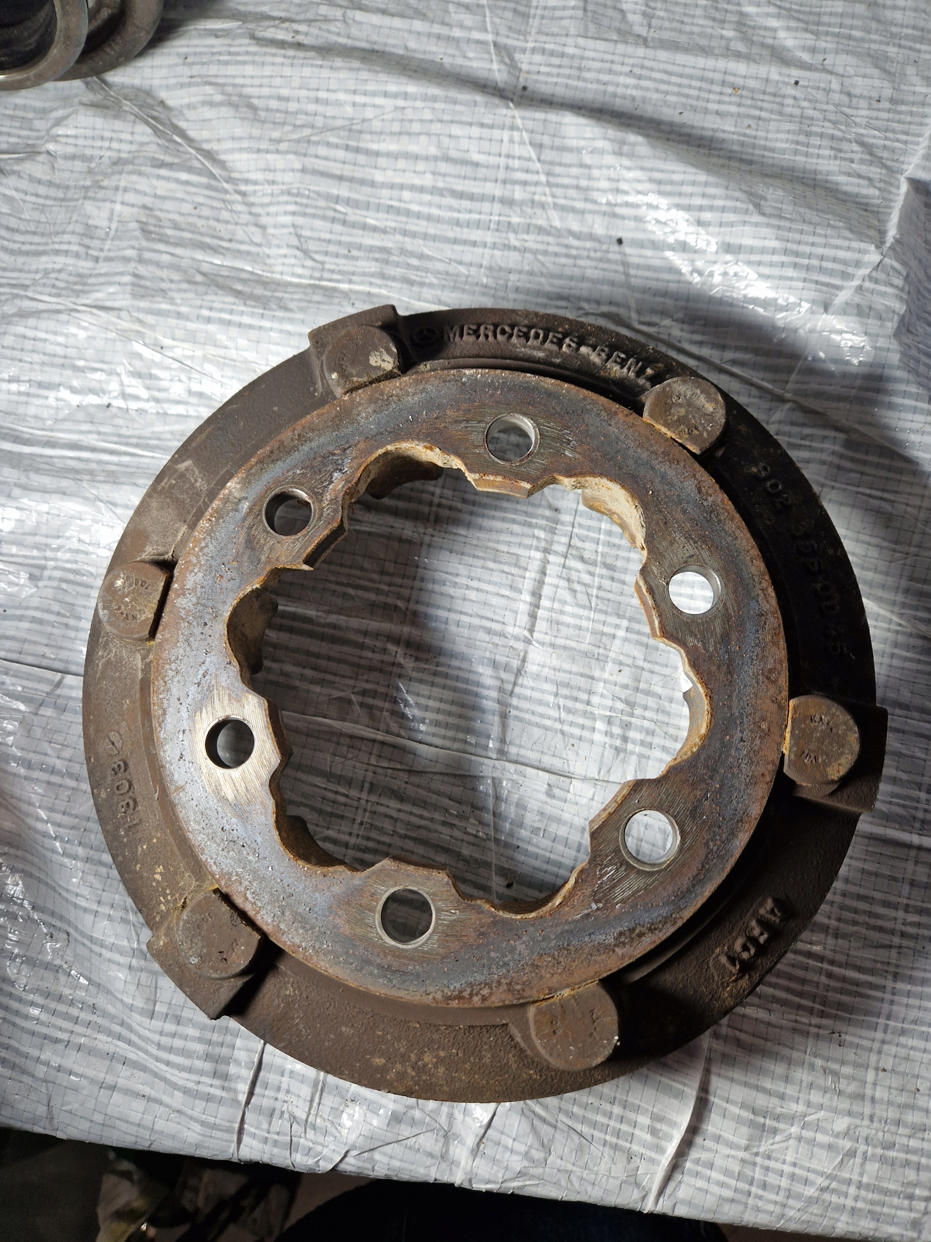 9023560045 - SPRINTER 906 ПОДВІЙНИЙ ДИСК ФІКСУЄ КОЛЕСО ФЛАНЕЦЬ