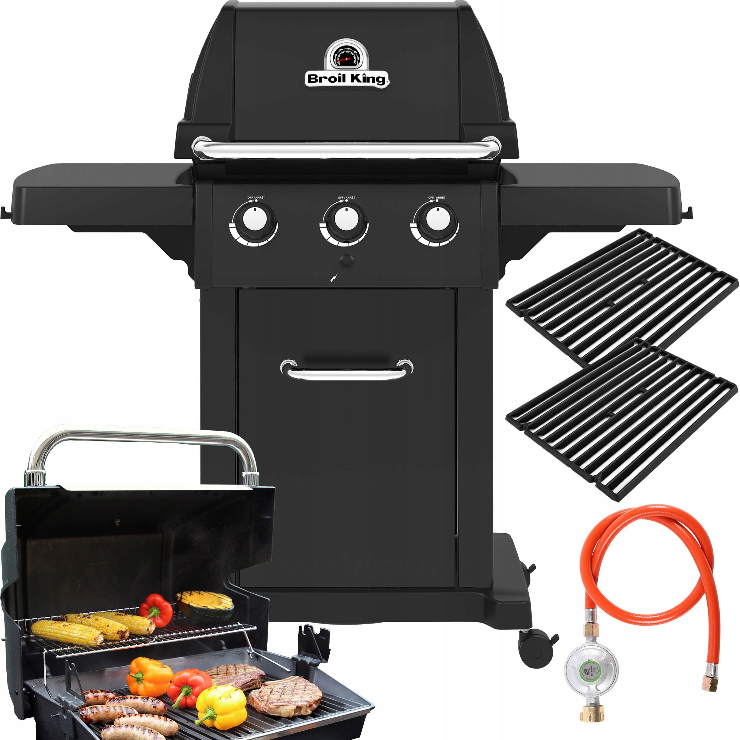 Grill gazowy Broil King Royal 320 Shadow w kolorze czarnym