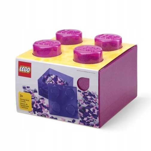 Lego Pojemnik Na Klocki Storage Brick 4 Studs Pudełko Do Przechowywania 4+