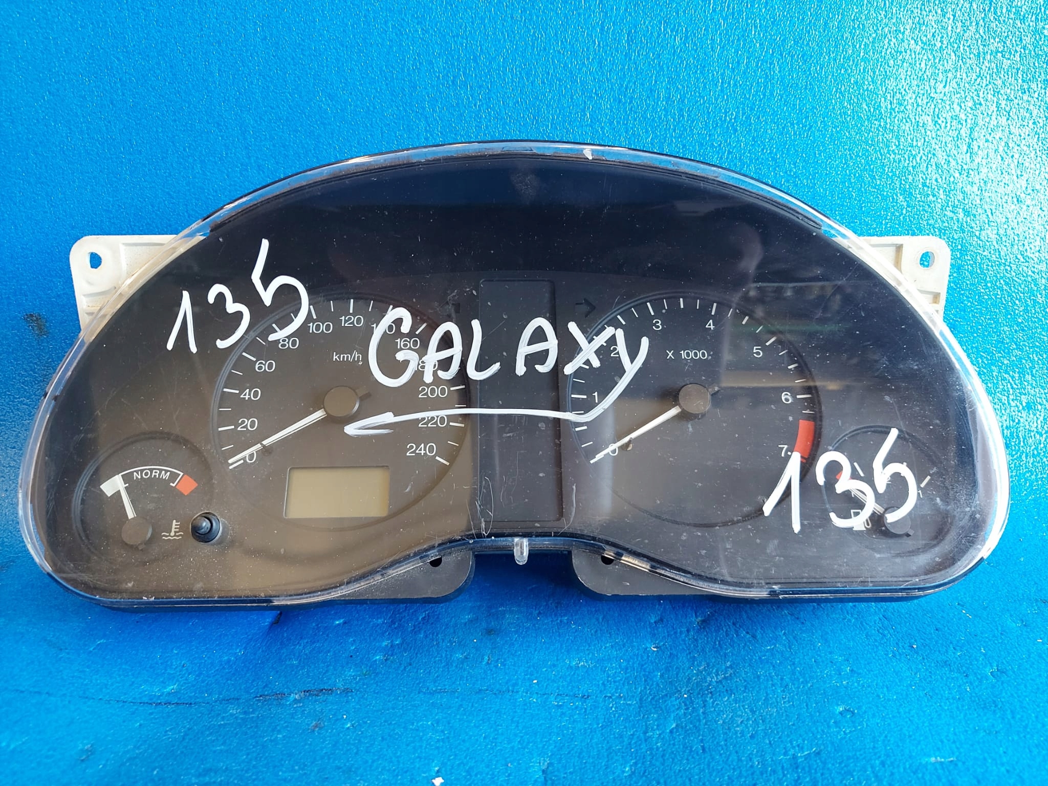 dials clock FORD GALAXY 7M0919861D