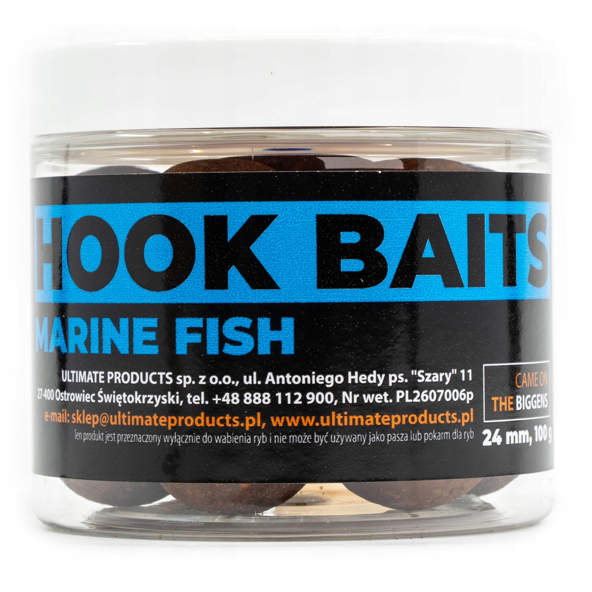 Kulki Haczykowe Ultimate Products Marine Fish Hookbaits 20mm