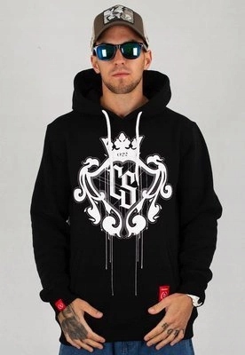 Mikina Tmavá zóna Cs Velký Erb černobílá