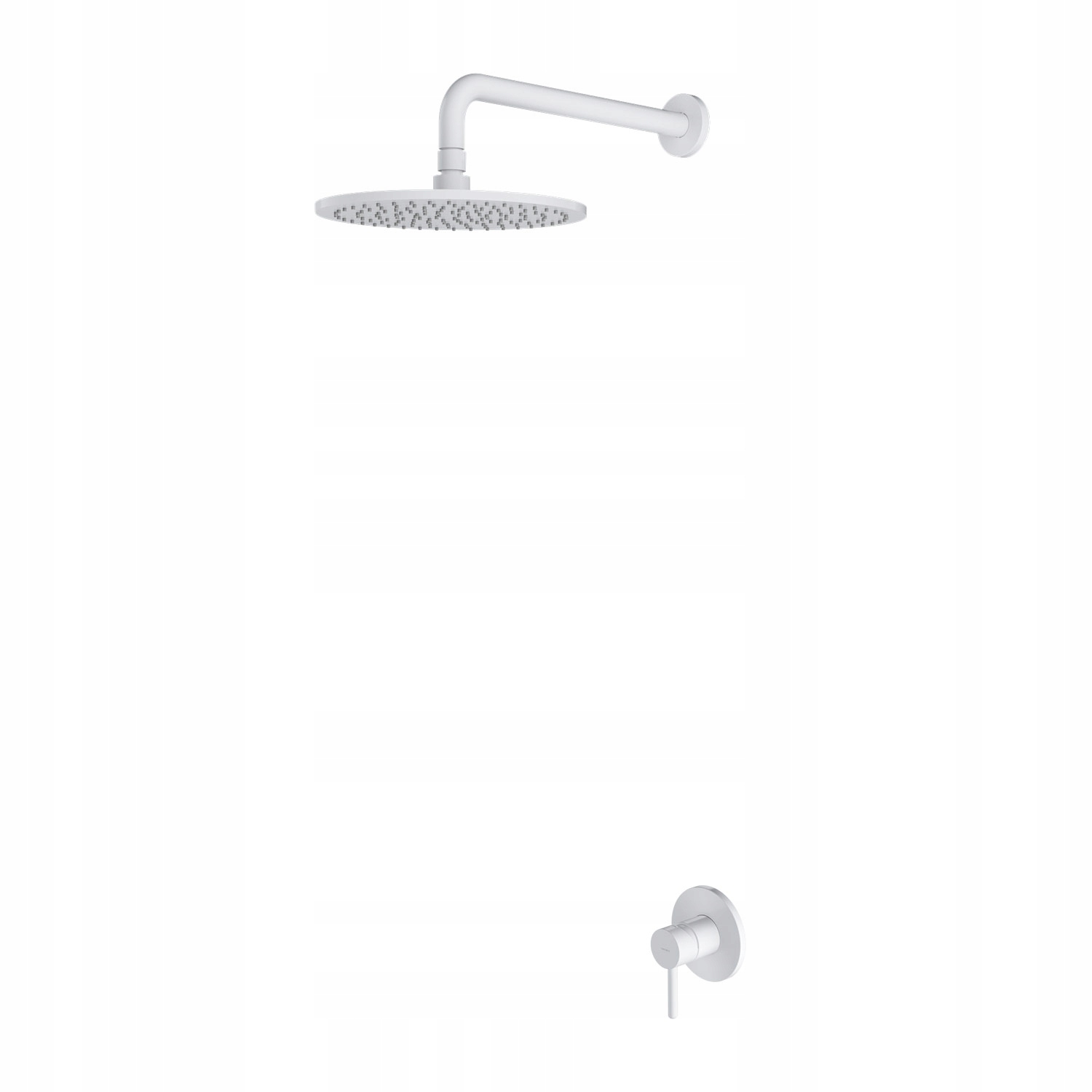 Podomietkový Sprchový Stĺp Biely Matný Komplet Omnires Y