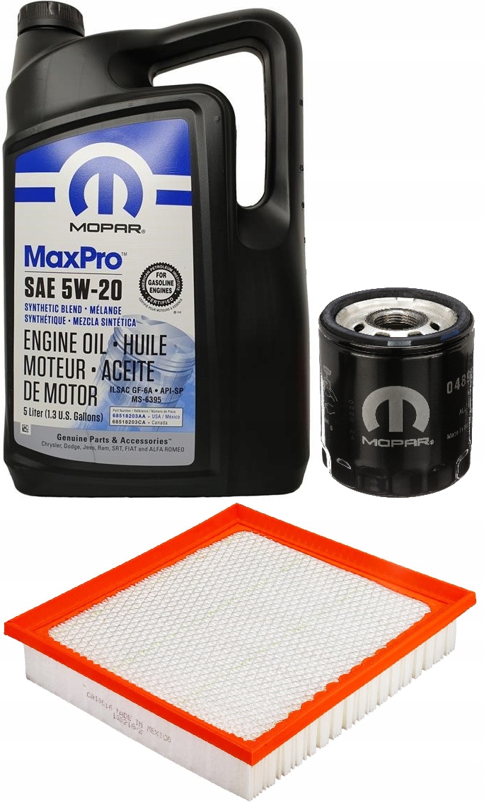 

Mopar 5W20 Filtry Dodge Journey 2,4 2009-2020