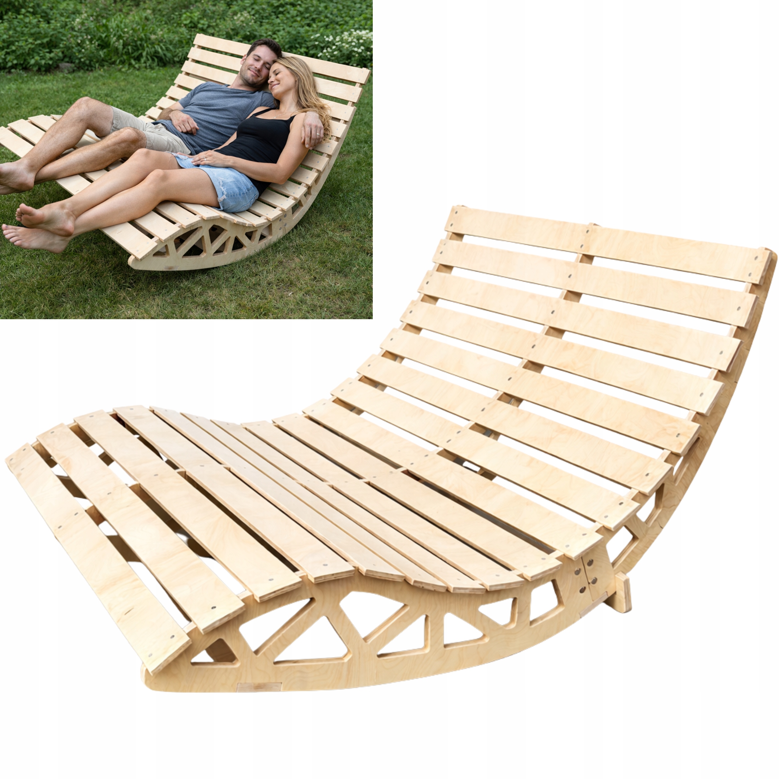Dvojité ležadlo – pohodlný relax