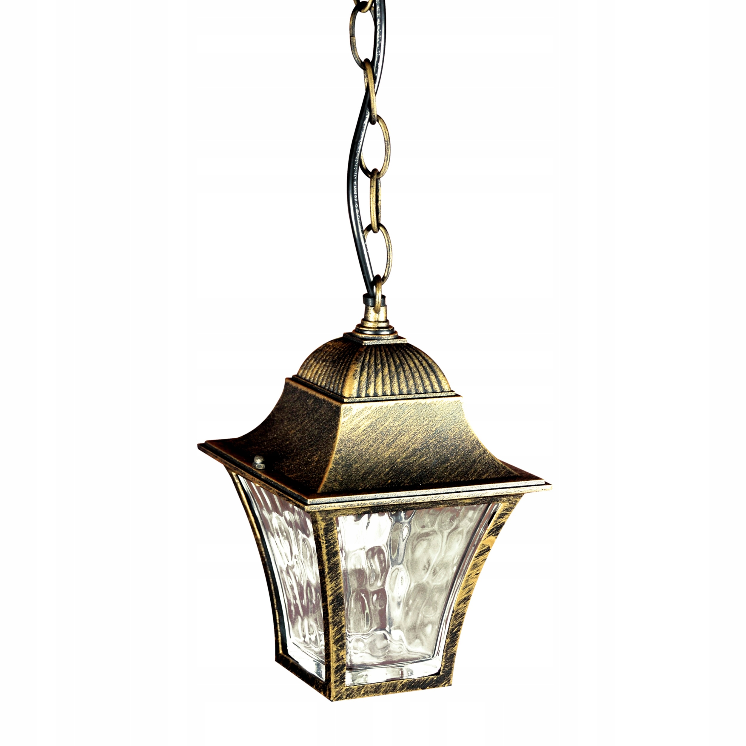 

Wisząca lampa Led taras ogród patyna 6W Ww Polux