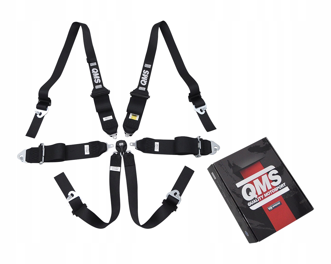 QMSCINT6HALN22 - Ремені qMS 6-точка FIA HANS ALU 3 