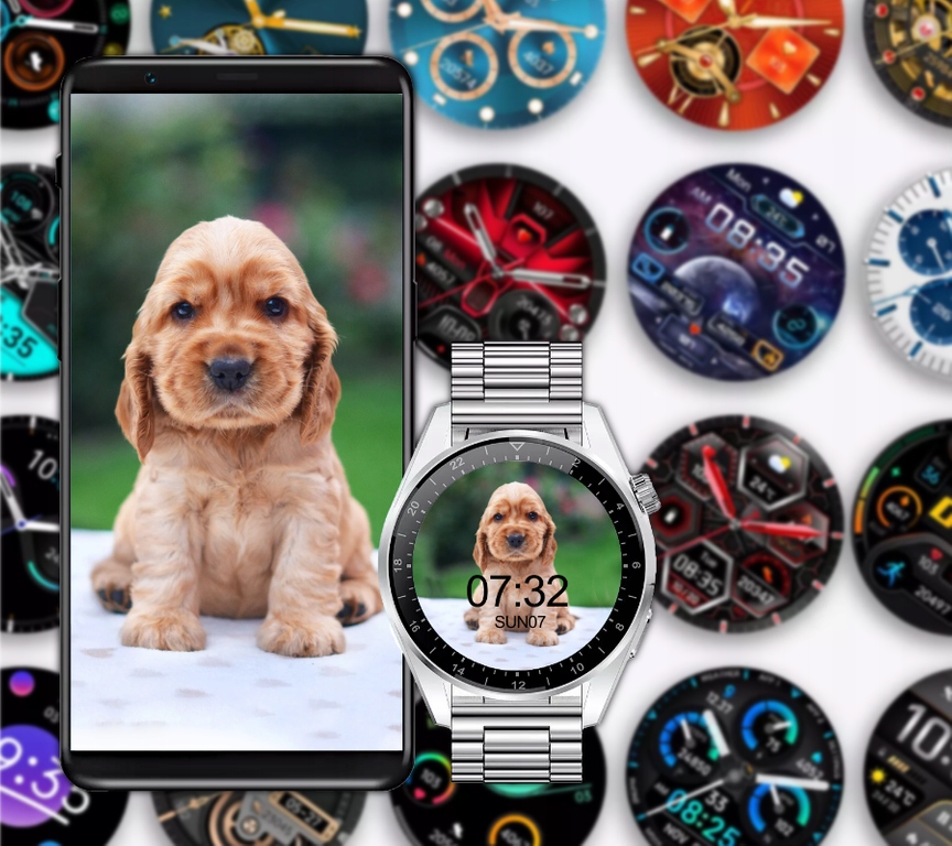 SMARTWATCH MĘSKI Rubicon RNCE78 - WYKONYWANIE POŁĄCZEŃ, WŁASNE TARCZE Rodzaj smartwatch
