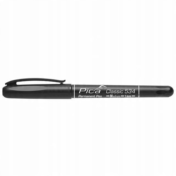 

Marker Permanentny Cienki 1mm Czarny Pica 534/46