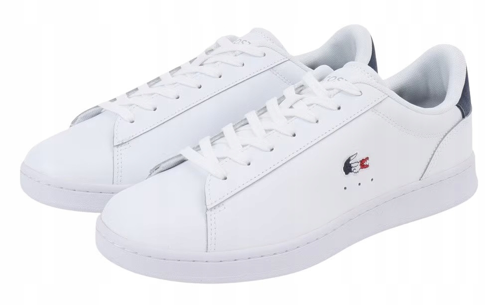Boty Lacoste Carnaby Set 748SMA0111407 bílé kožené klasické 42