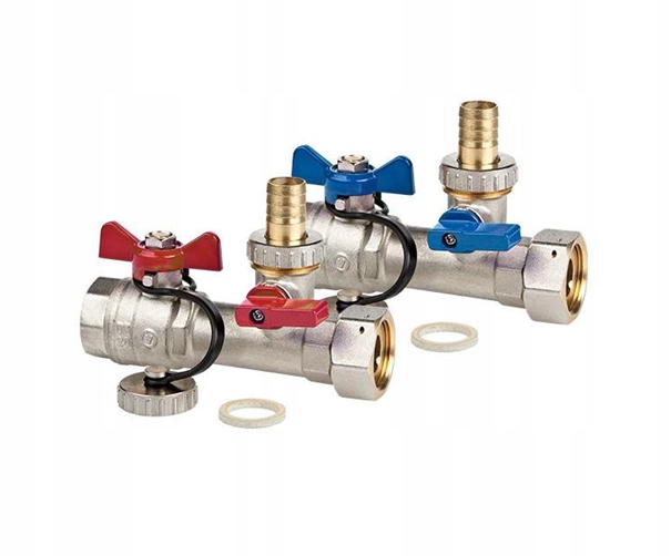 Valvex Zestaw podłączeniowy pod kocioł Co, Spin Set 3/4X3/4 2 zawory.