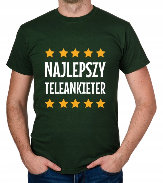

koszulka Najlepszy Teleankieter prezent
