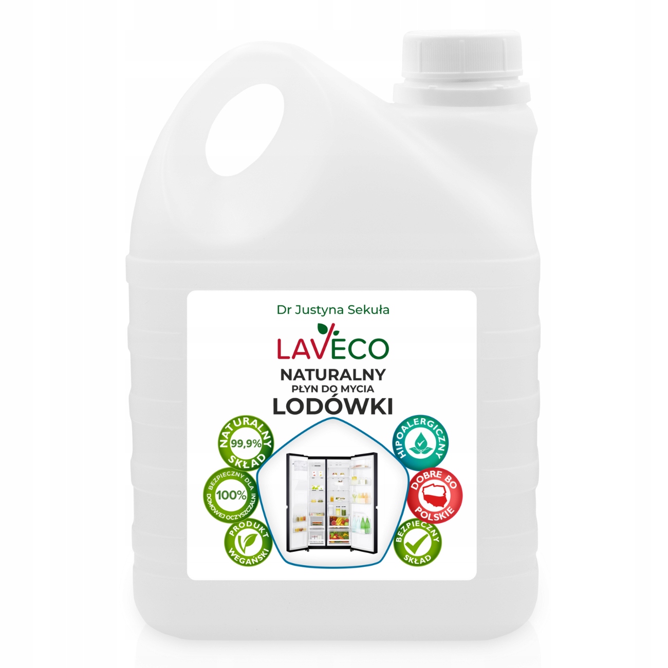 Levně Přírodní mycí prostředek na ledničku Laveco 2 l