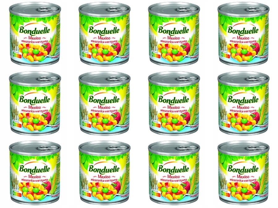 Levně 12 x 150 g Bonduelle Mexická směs Mexiko Svařovací