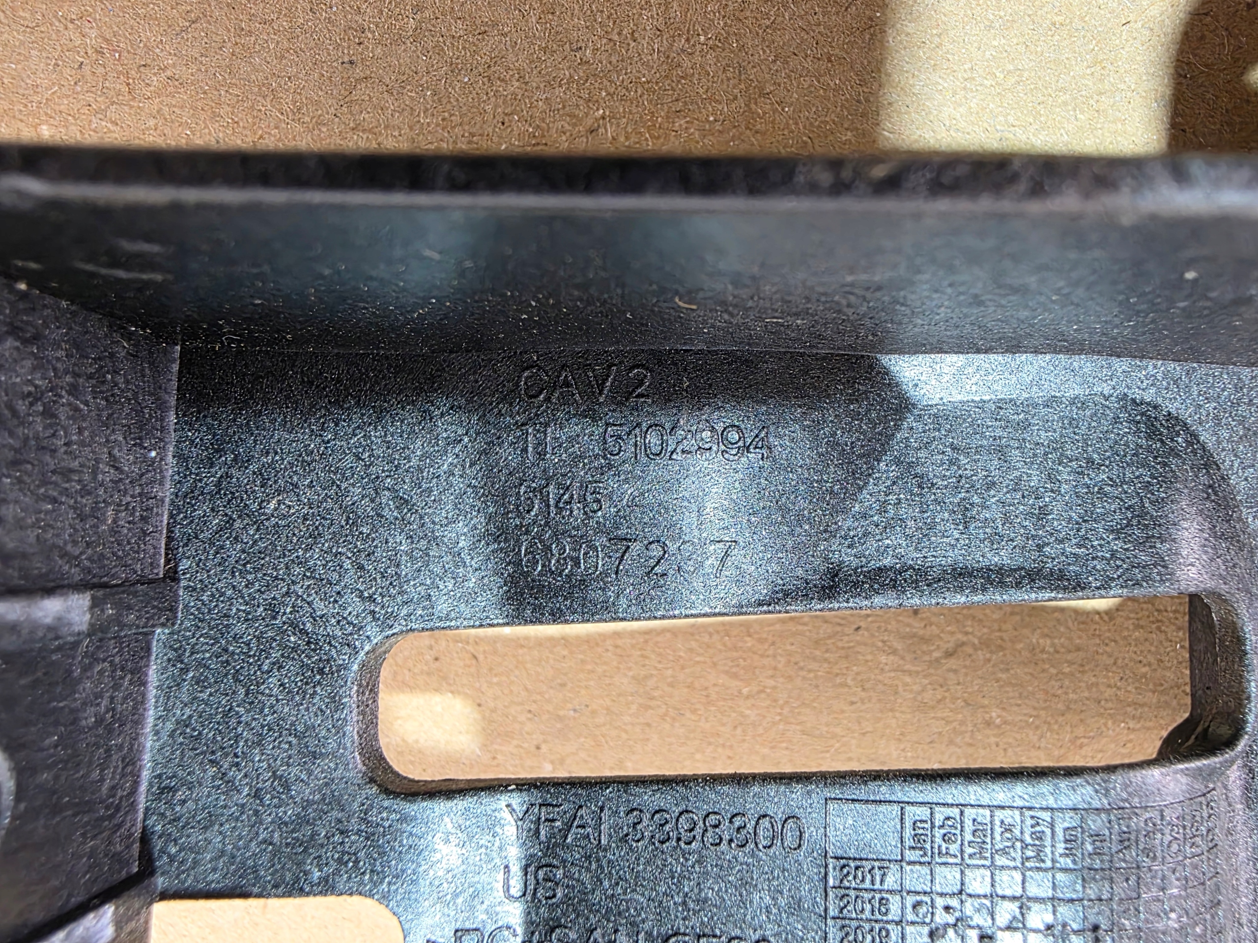 bracket holder HEADUP BMW 6807287
