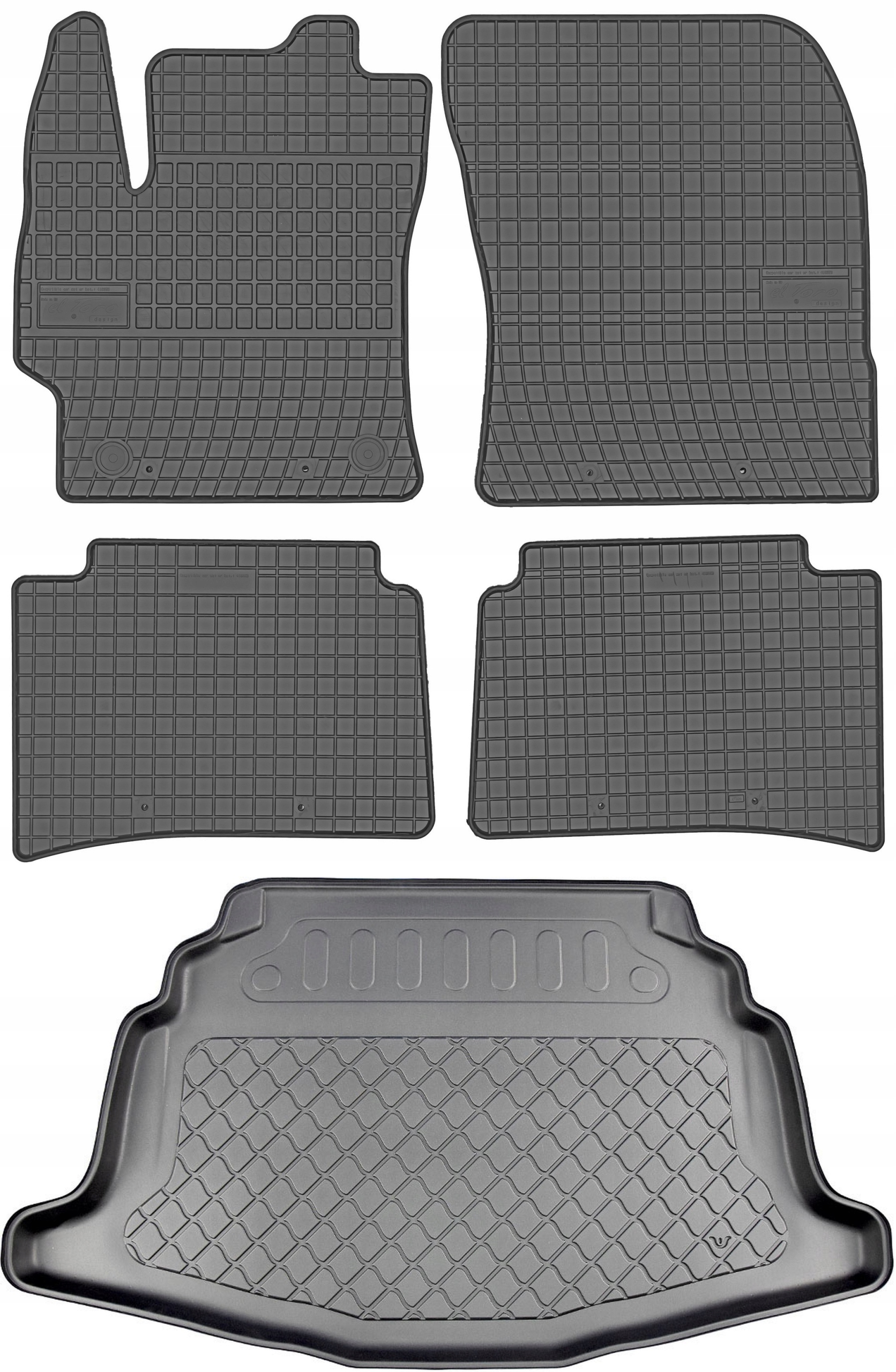 Toyota Corolla XII E210 Hb 2019 Koberce s rohožou