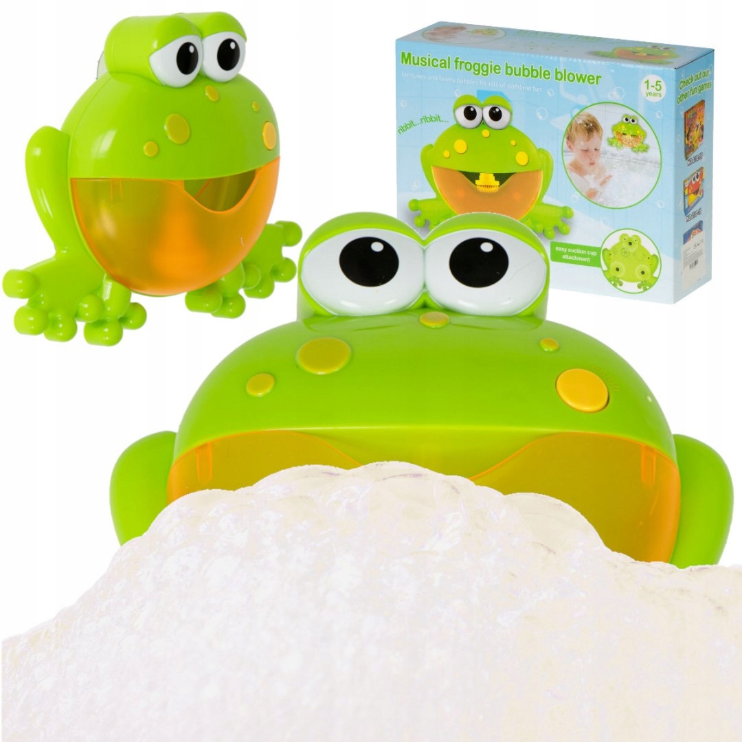 ZABAWKA DO KĄPIELI MASZYNKA DO ROBIENIA BANIEK Materiał plastik