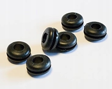 Przelotka przepust gumowy okrągły kablowy 3mm 10 szt