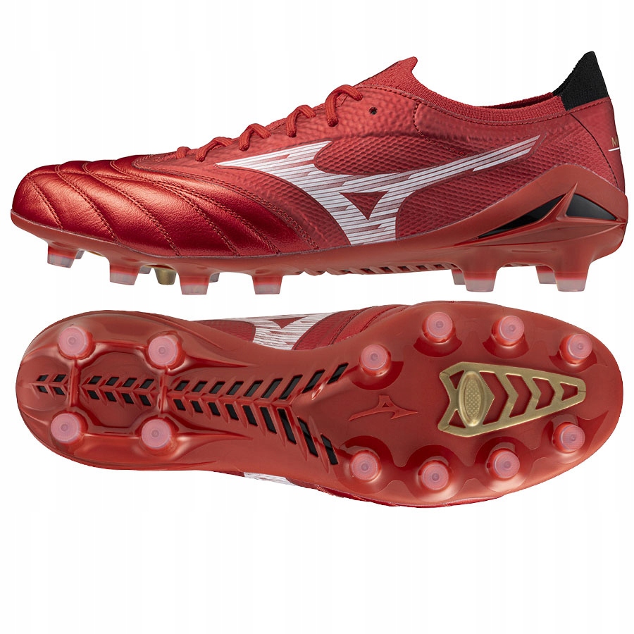 Mizuno Morelia Neo IV Beta Elite Fg (43) Boty Lanky Pánské Červené