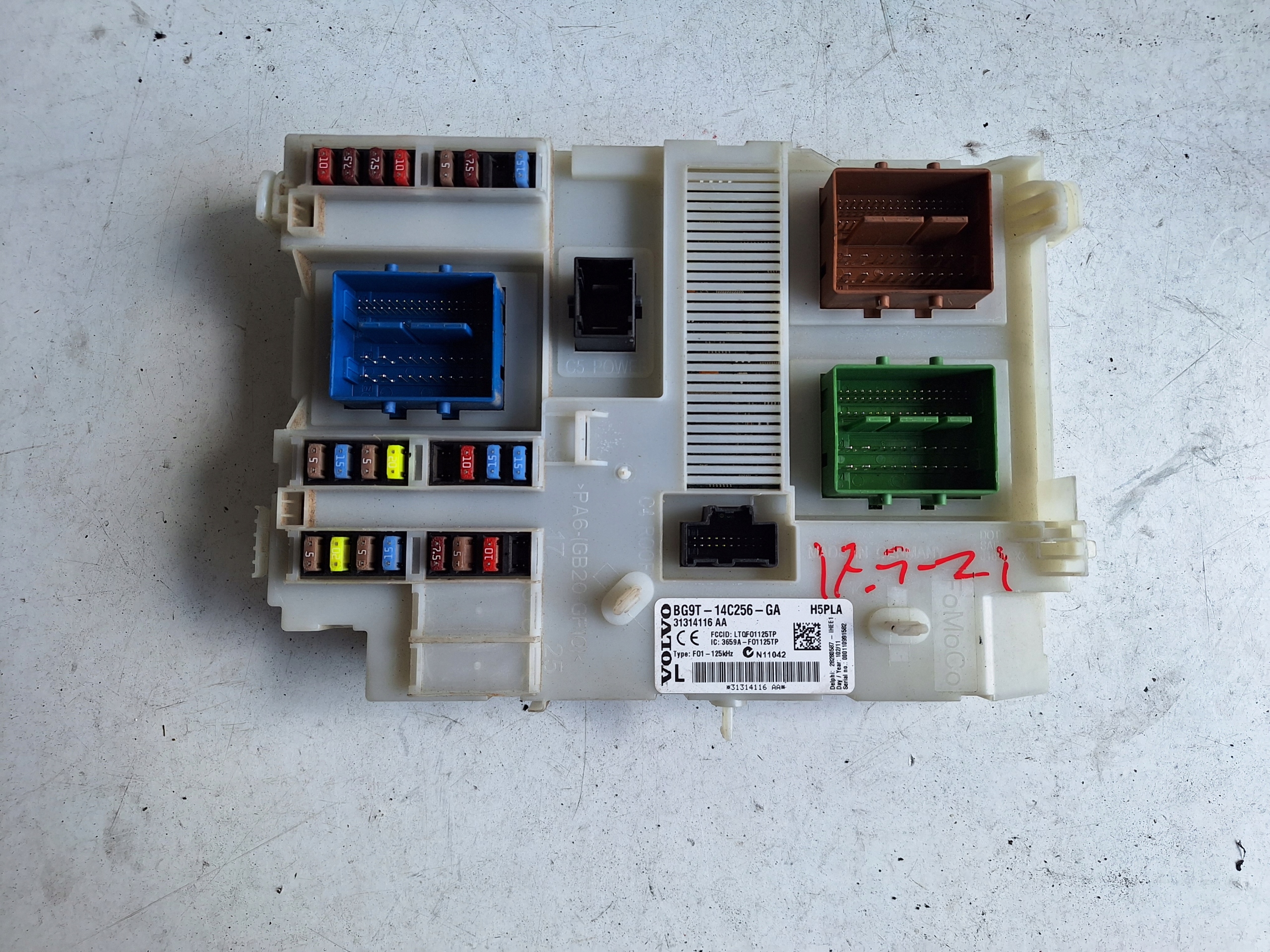 VOLVO module BSI 31314116AA