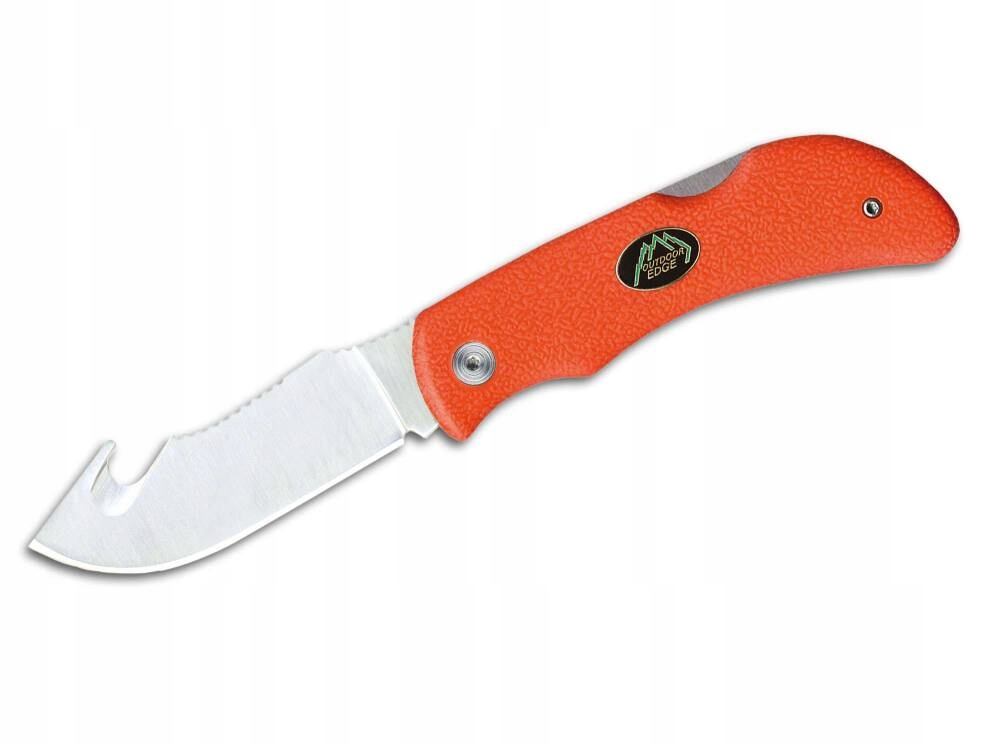 Nůž Outdoor Edge Grip Hook Blaze Orange