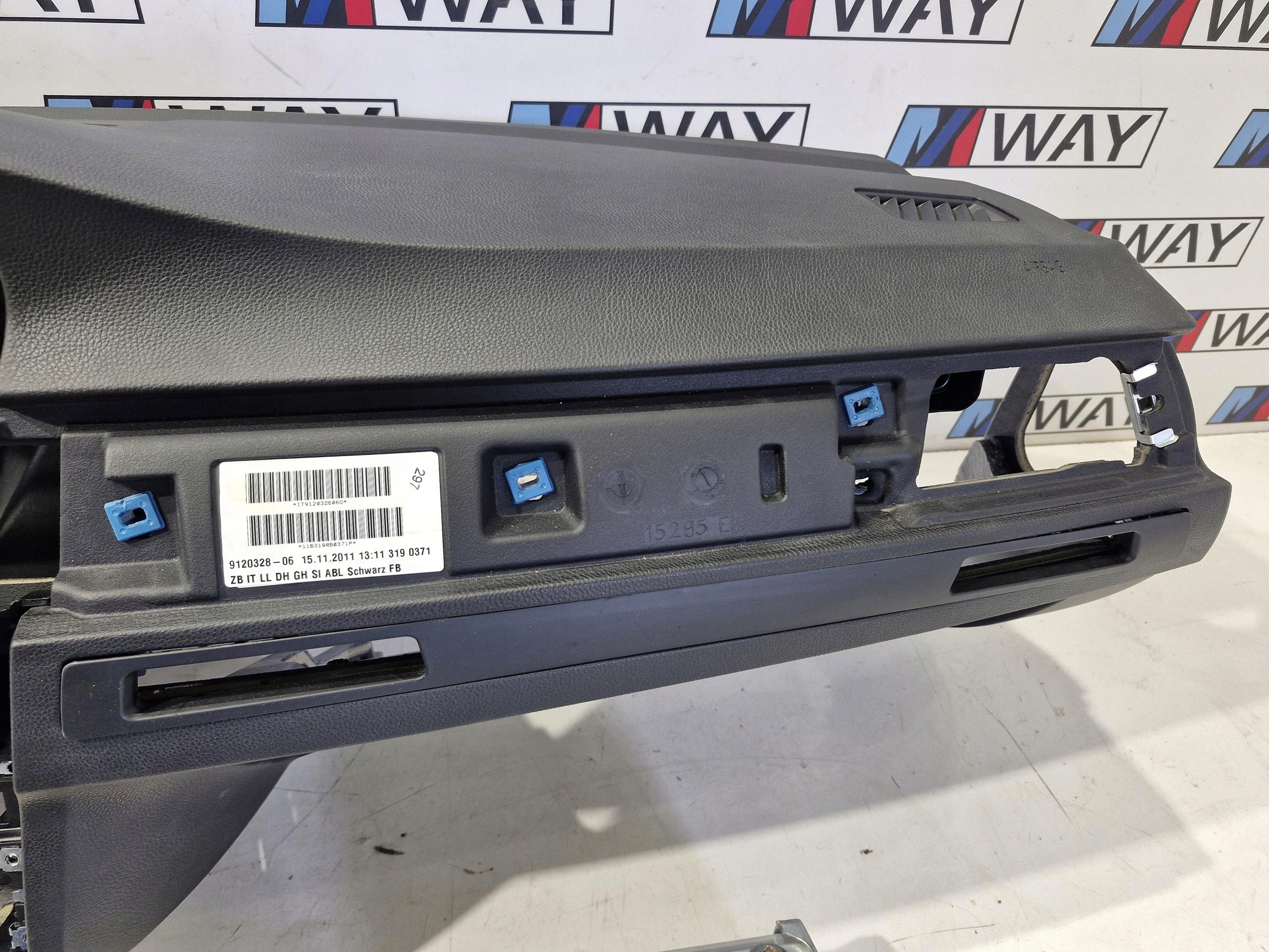 9120328 6779829 7213564 BMW E90 E91 dashboard console KUBKI airbag KOMPLET