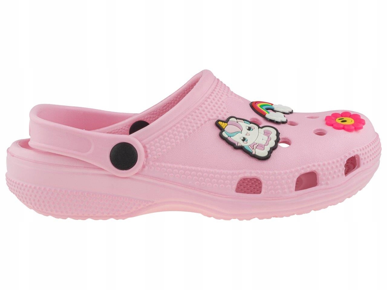 Kroksy klapki dziecięce chodaki piankowe B872930 róż 34/35 Marka Inna marka