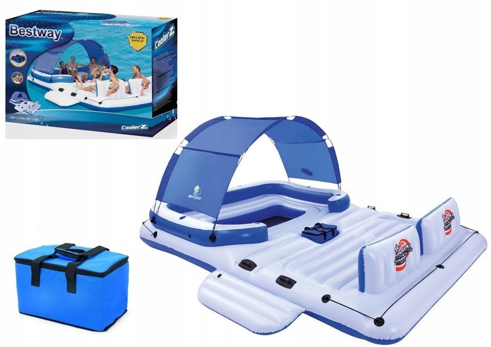 Dmuchany Materac Wyspa 389 x 274 cm Bestway 43105 Marka Bestway