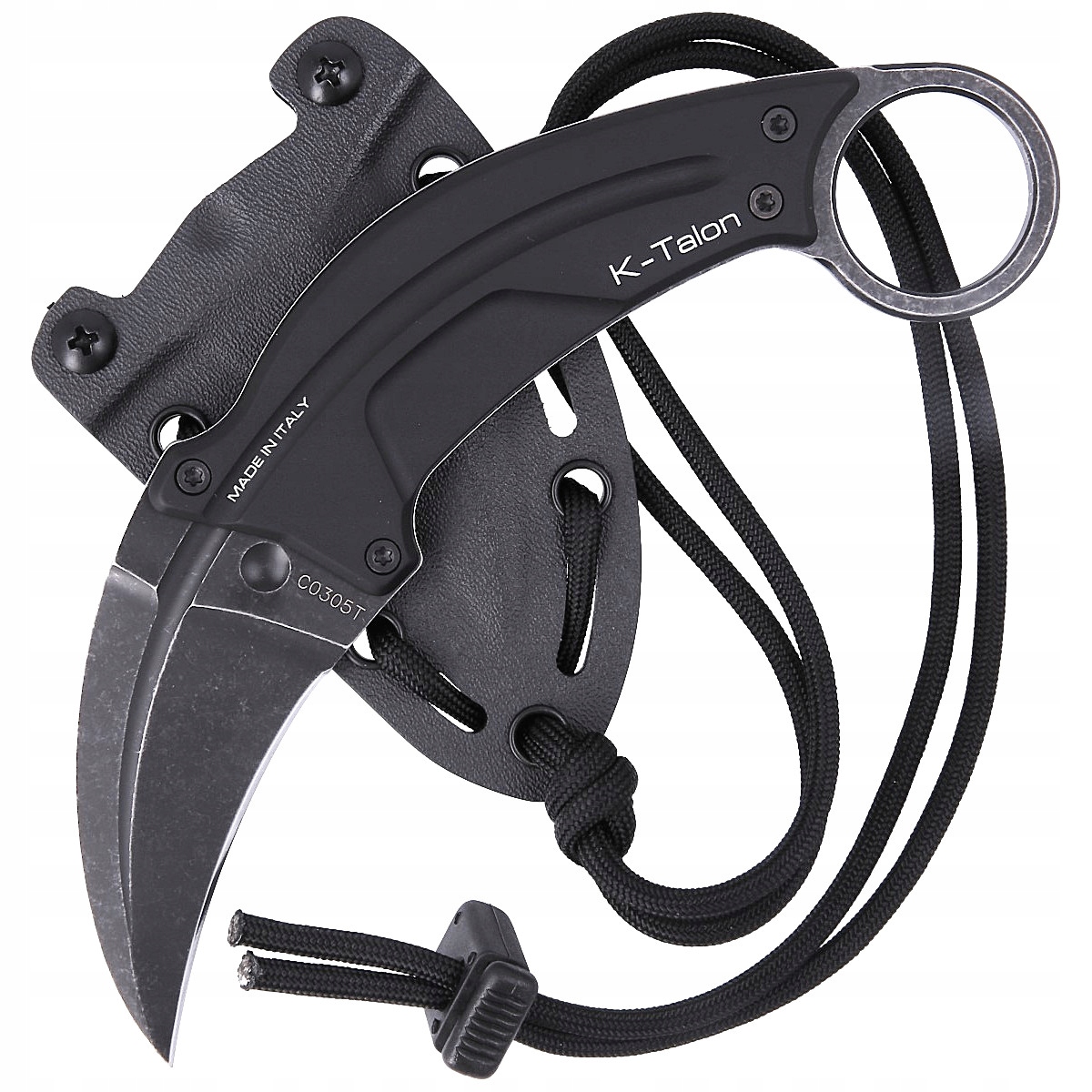 Nůž Extrema Ratio K-Talon Karambit, Dark Stone N690 (04.1000.0224/DKS)