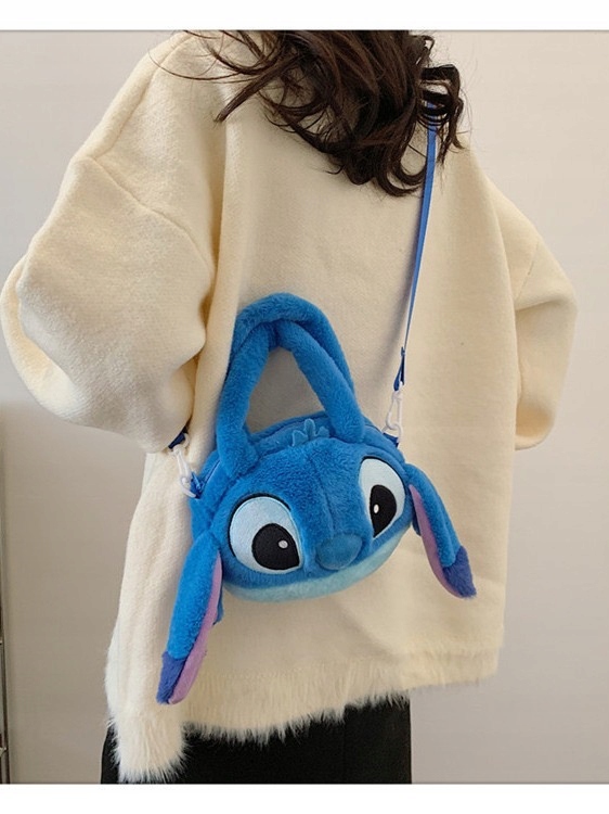 LILO i STITCH PLUSZOWA TOREBKA MASKOTKA PLUSZAK STICZ Wysokość produktu 25 cm