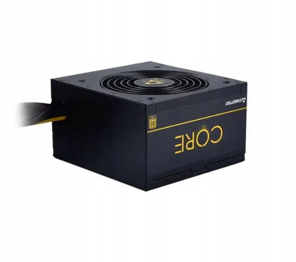 Zasilacz Chieftec Core BBS-600S 600W 80+ Gold Czarny Opp Uvp Ovp Sip Afc