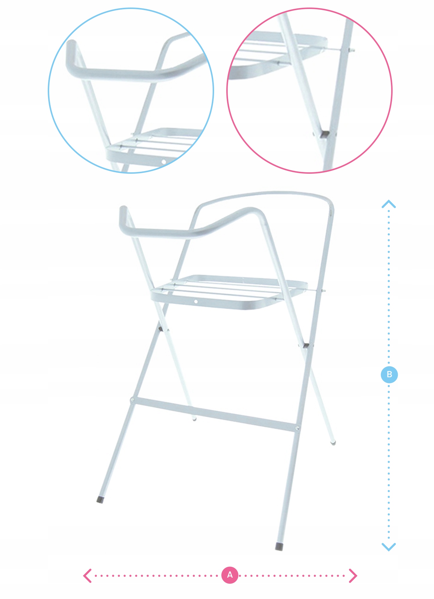 WANNA DLA DZIECKA TEGA BABY "ZESTAW 4w1" WANIENKA TERMOMETR LEŻACZEK STOJAK Rodzaj klasyczna