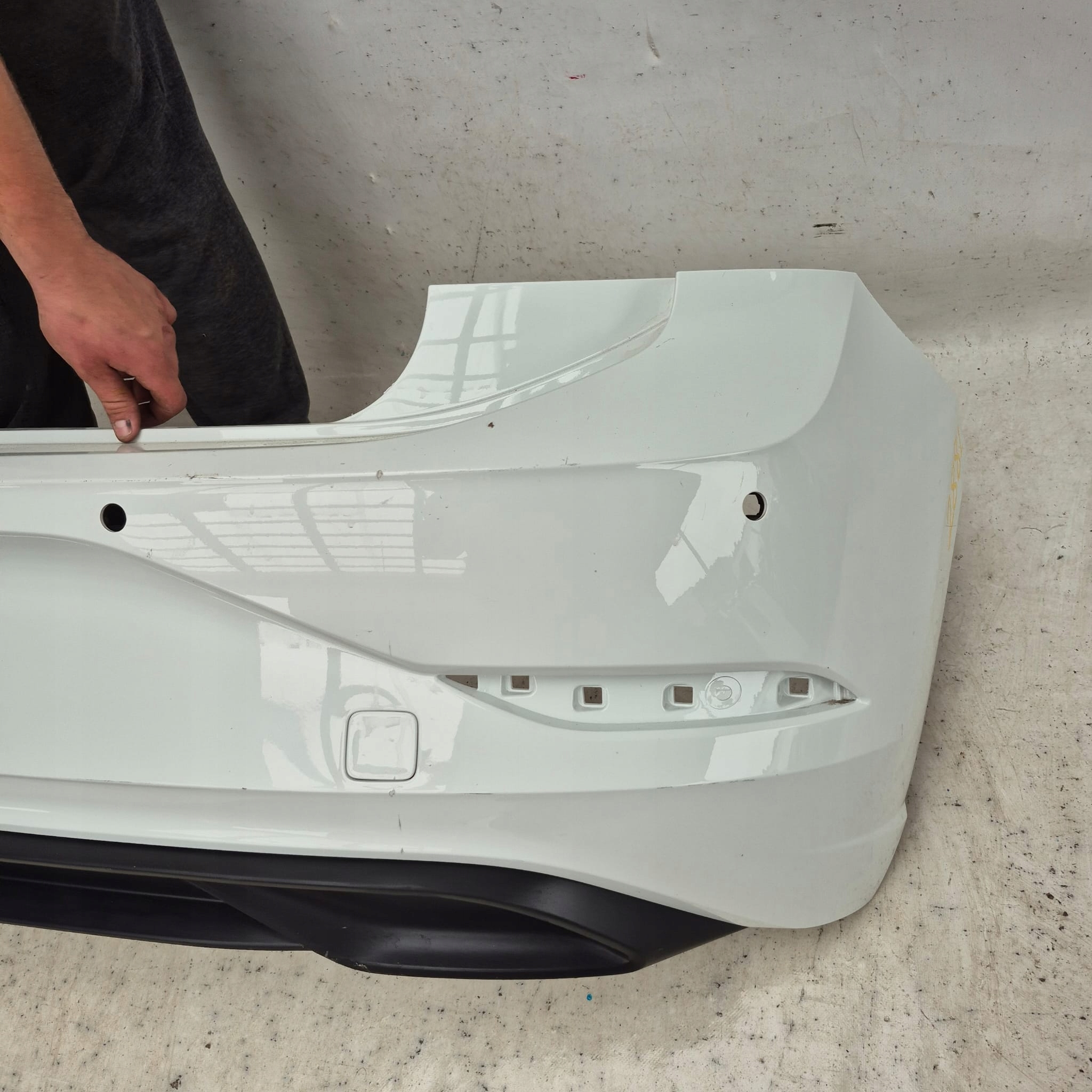 VW POLO VI 2G LIFT 21- bumper rear part rear PDC
